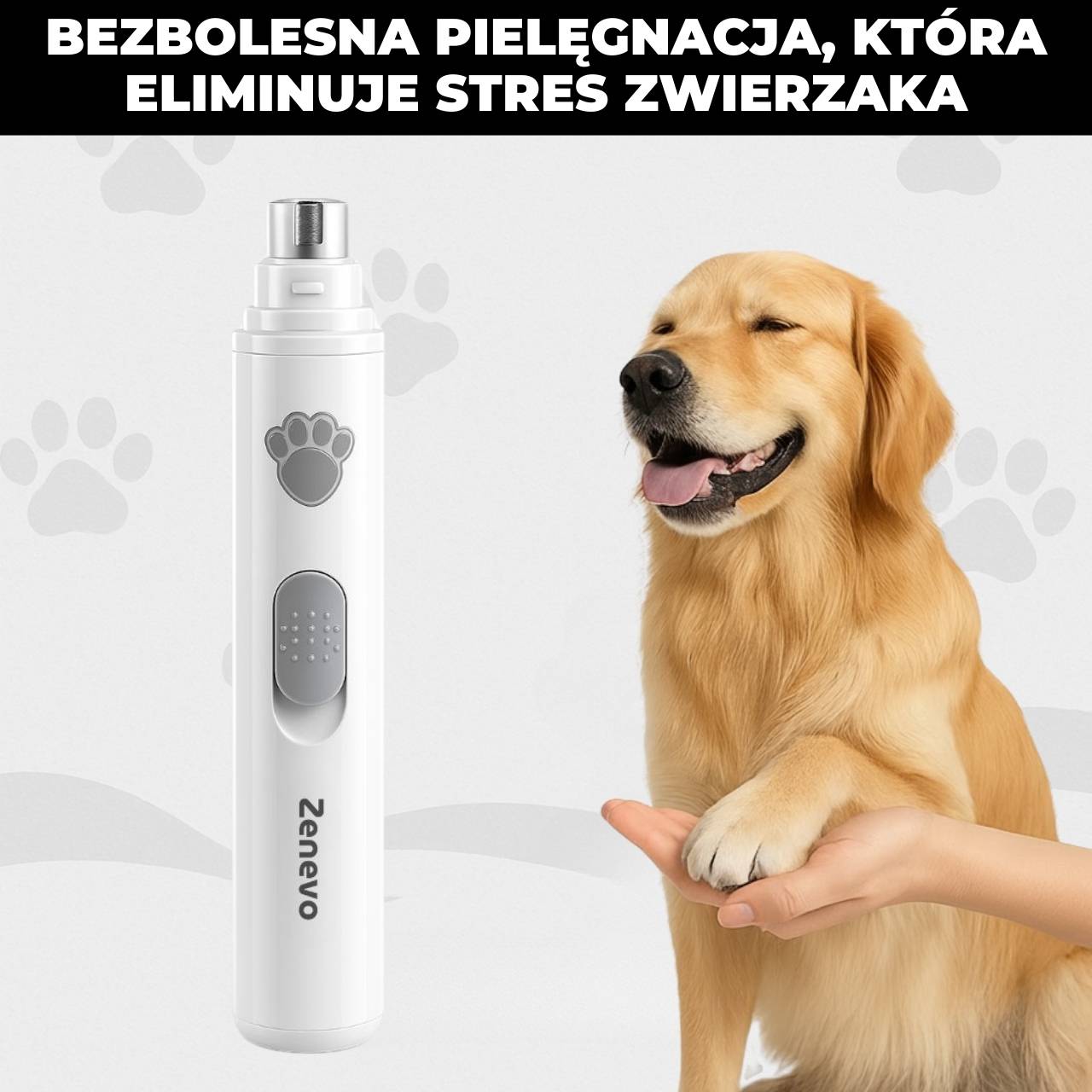 ZenGrind - Elektryczny Pilnik do Pazurków dla Psów i Kotów