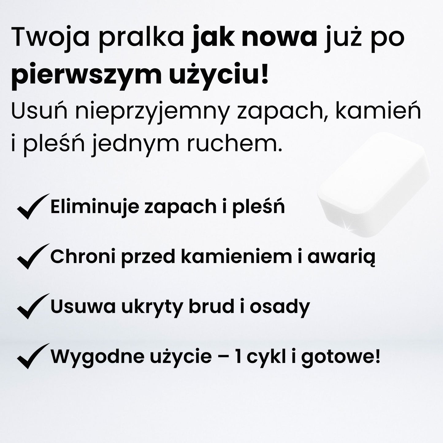 Zenevo - Profesjonalny środek do czyszczenia pralek 42 tabletki
