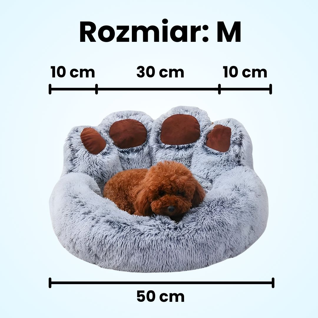 Ultramiękkie legowisko łapka misia