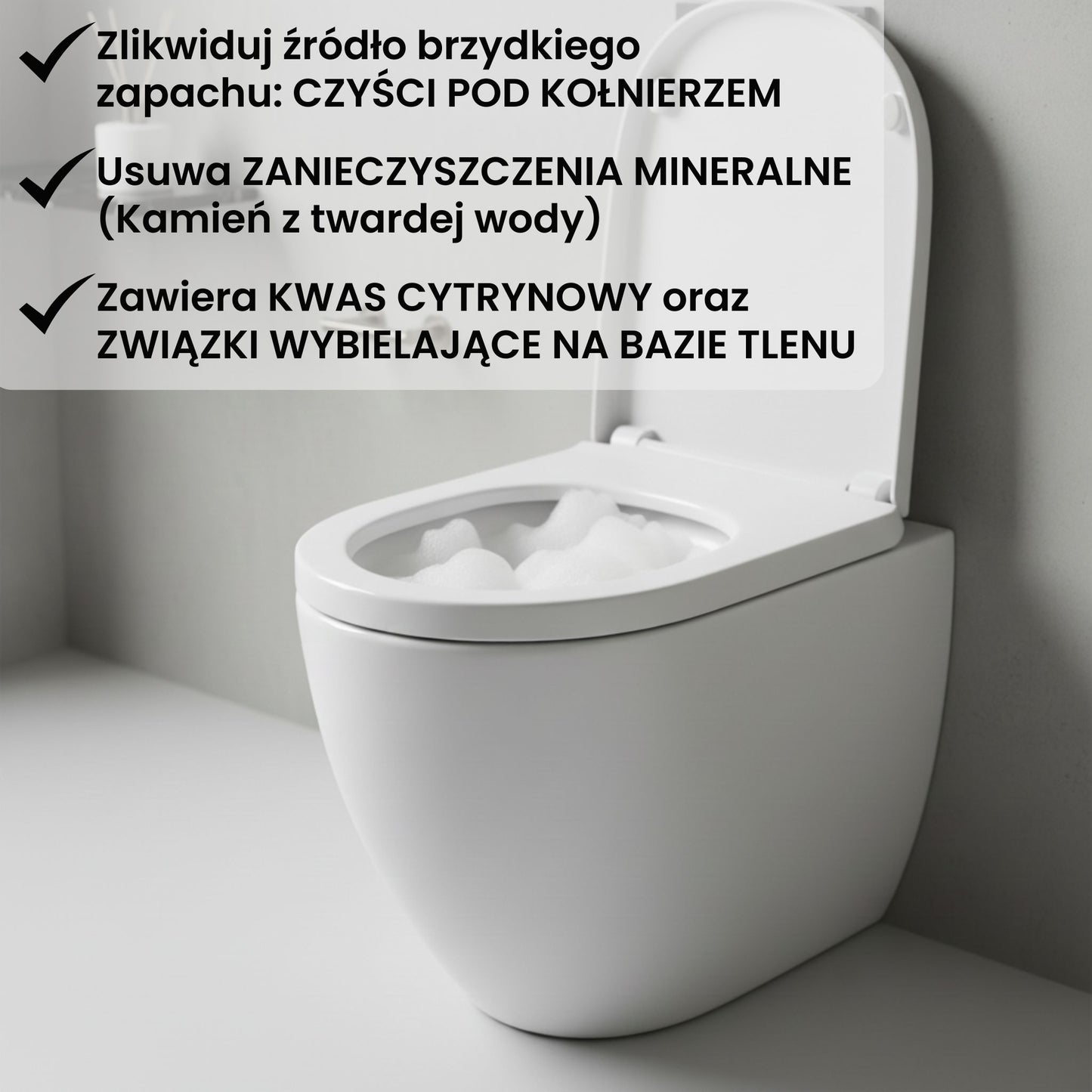 Zenevo - Aktywna piana do czyszczenia toalet