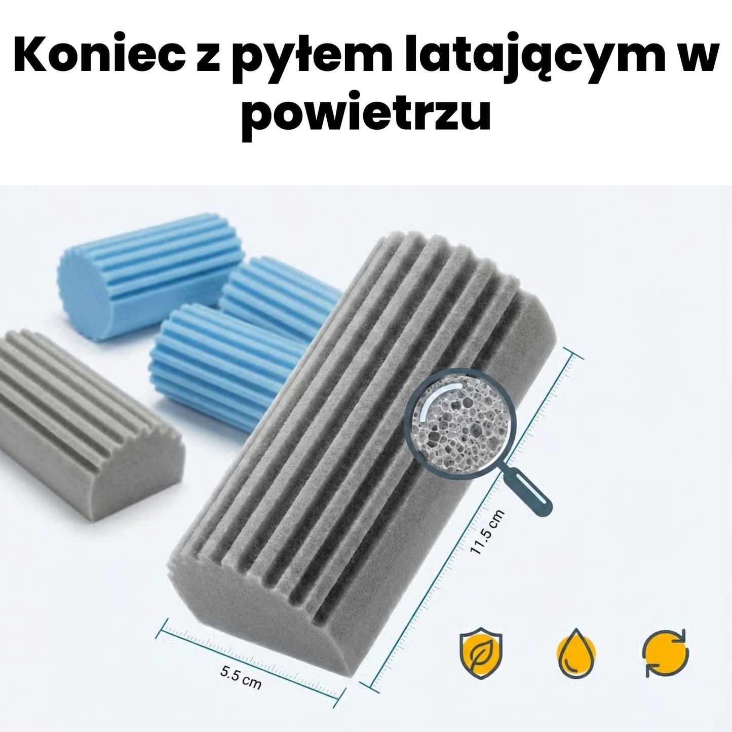 Gąbki Zenevo Dusto 4 szt