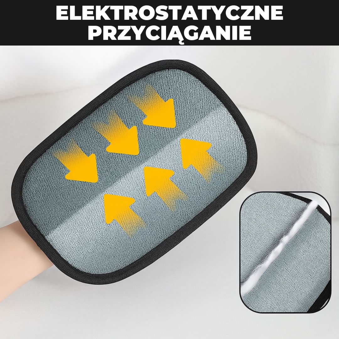 Rękawica Elektrostatyczna do Usuwania Sierści