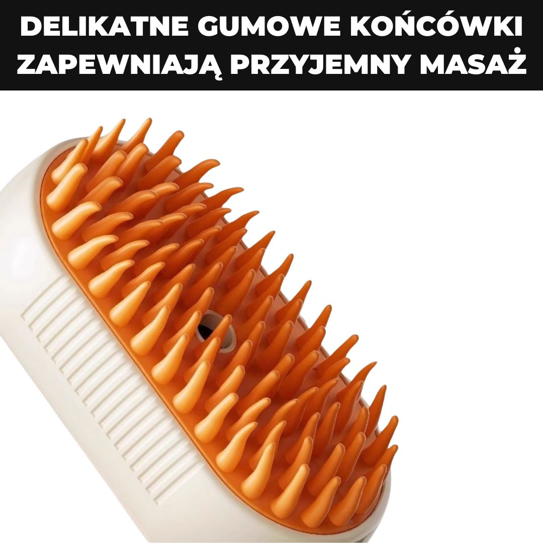 Pet Steamer - Szczotka z mgiełką do sierści