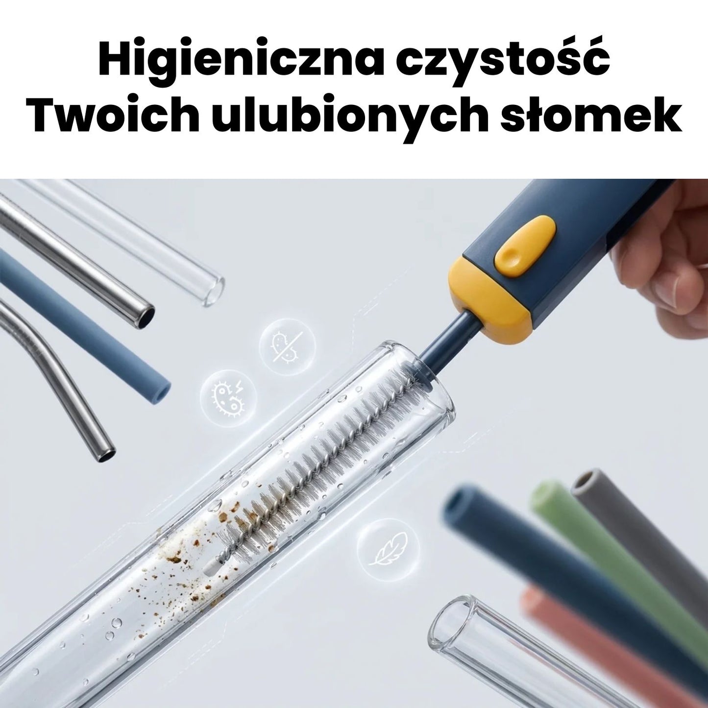 Szczotka do czyszczenia butelek 4w1
