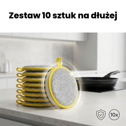 Gąbki Zenevo DuoClean 10szt