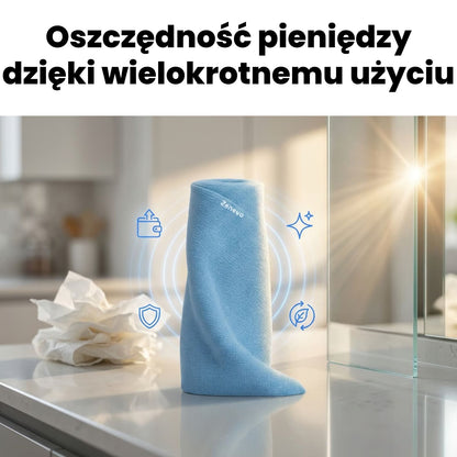 Ściereczki z mikrofibry na rolce 20szt