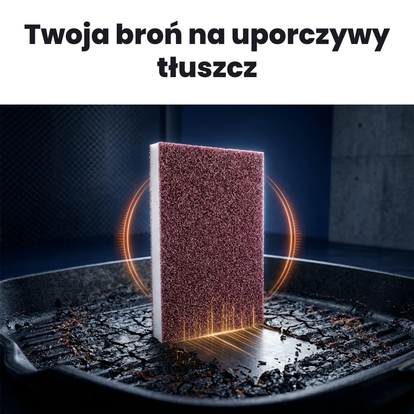 Gąbki do ciężkich zabrudzeń 10szt