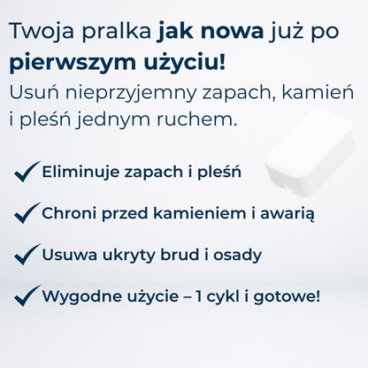 Zenevo - Profesjonalny środek do czyszczenia pralek 42 tabletki
