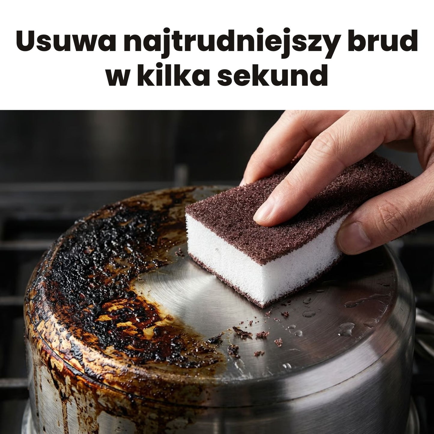 Gąbka do najtrudniejszych zabrudzeń 4szt