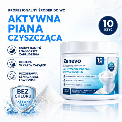 Aktywna Piana do czyszczenia WC Zenevo