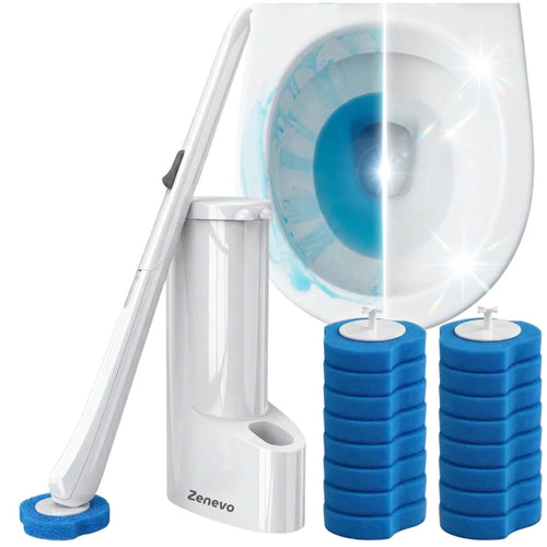 Clean Stick - Szczotka Do WC z Wymiennymi Końcówkami 16 szt