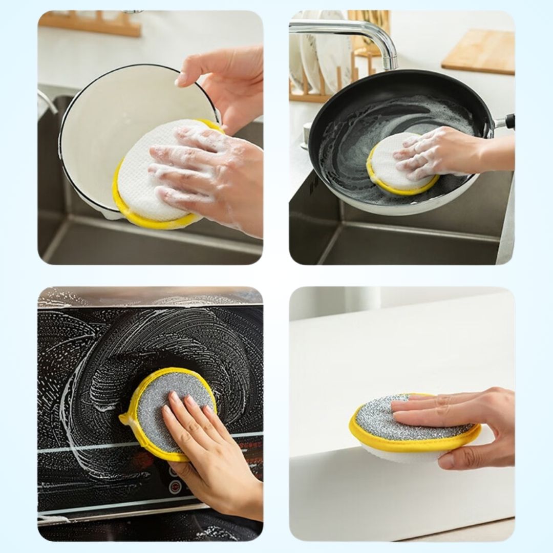 Gąbki Zenevo DuoClean 10szt