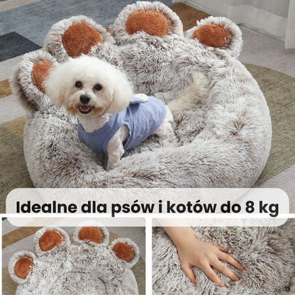 Ultramiękkie legowisko łapka misia