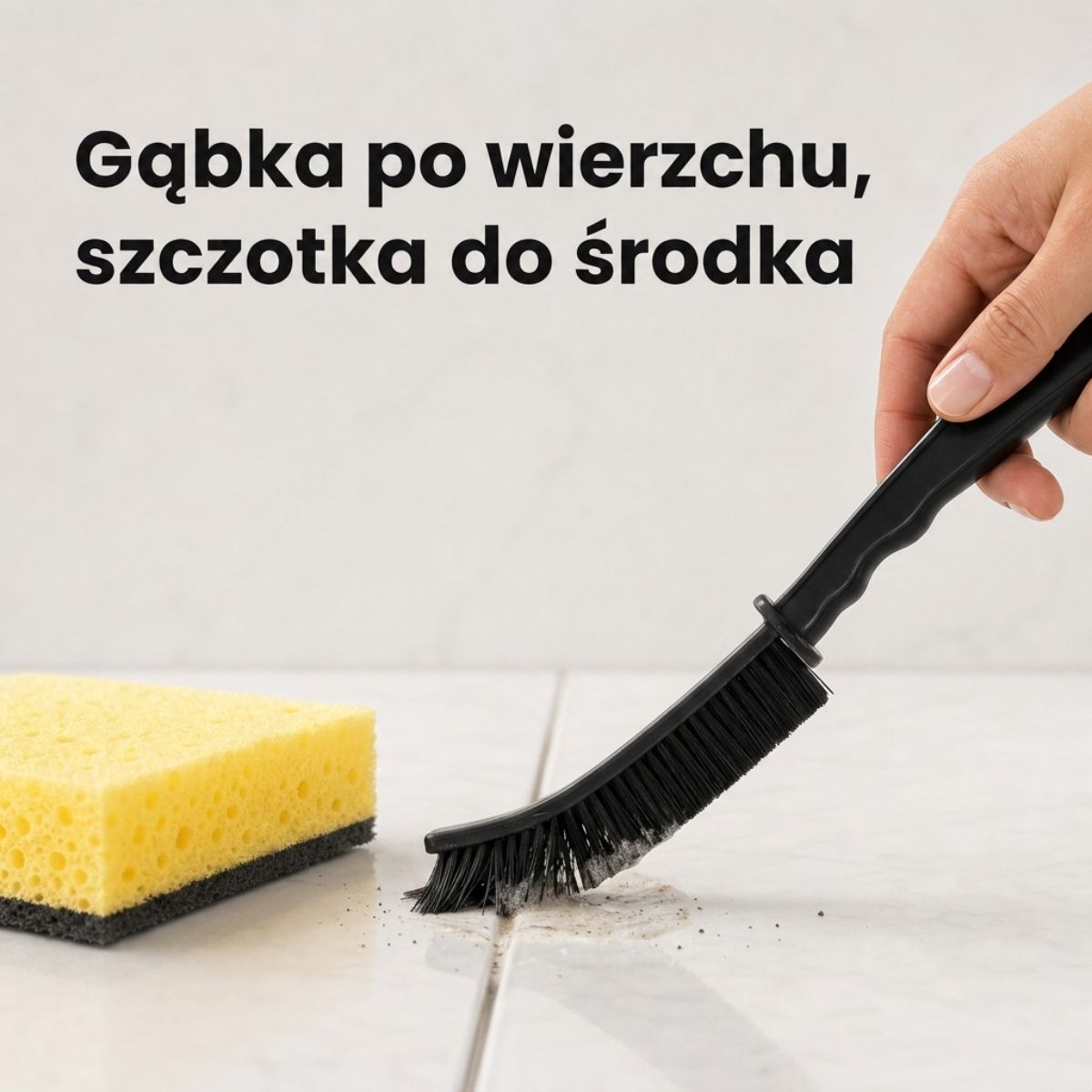 Zestaw szczotek do fug i szczelin 11 elementów