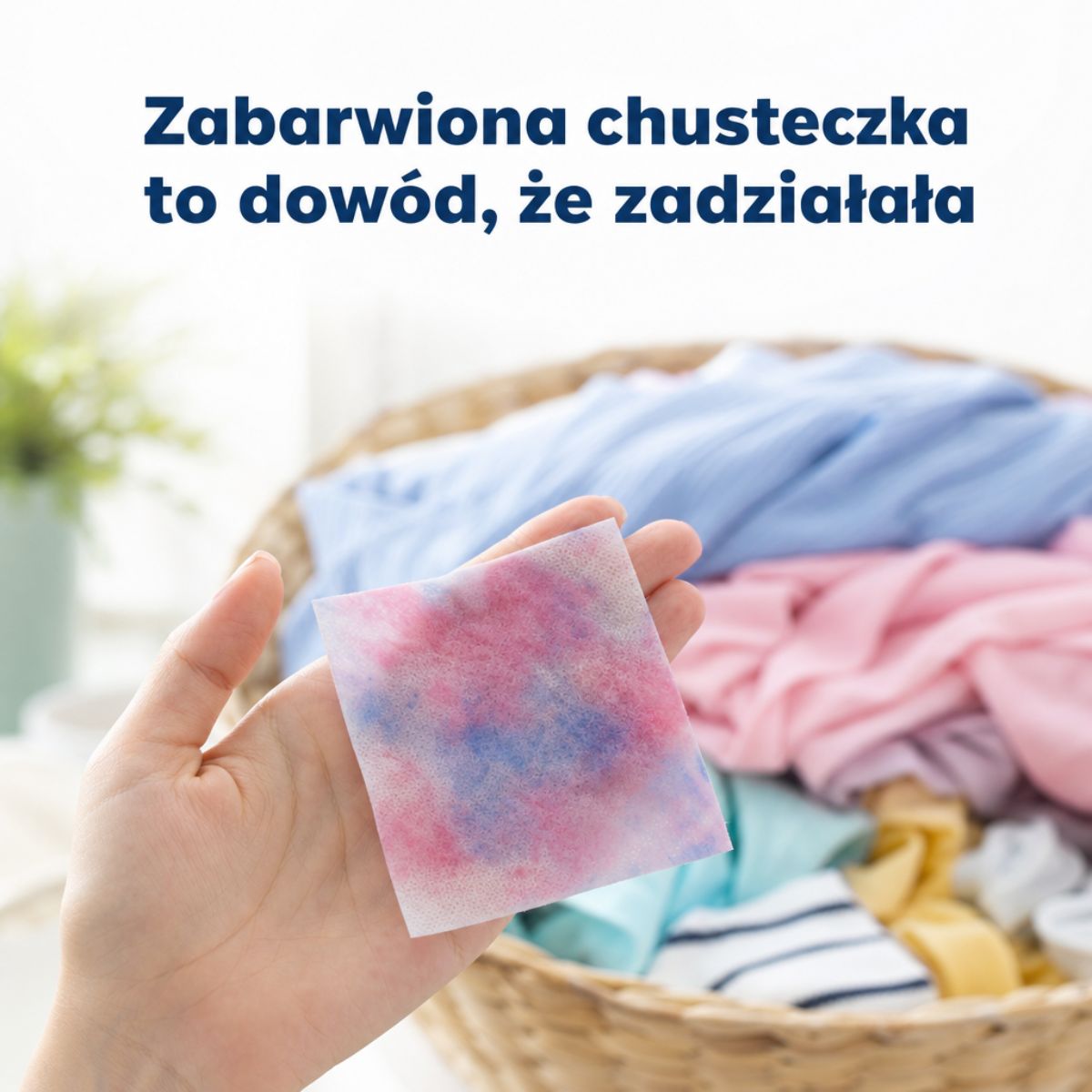 Chusteczki wyłapujące kolor do prania, 100 szt.