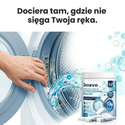 Tabletki do czyszczenia pralki Zenevo - 42 szt