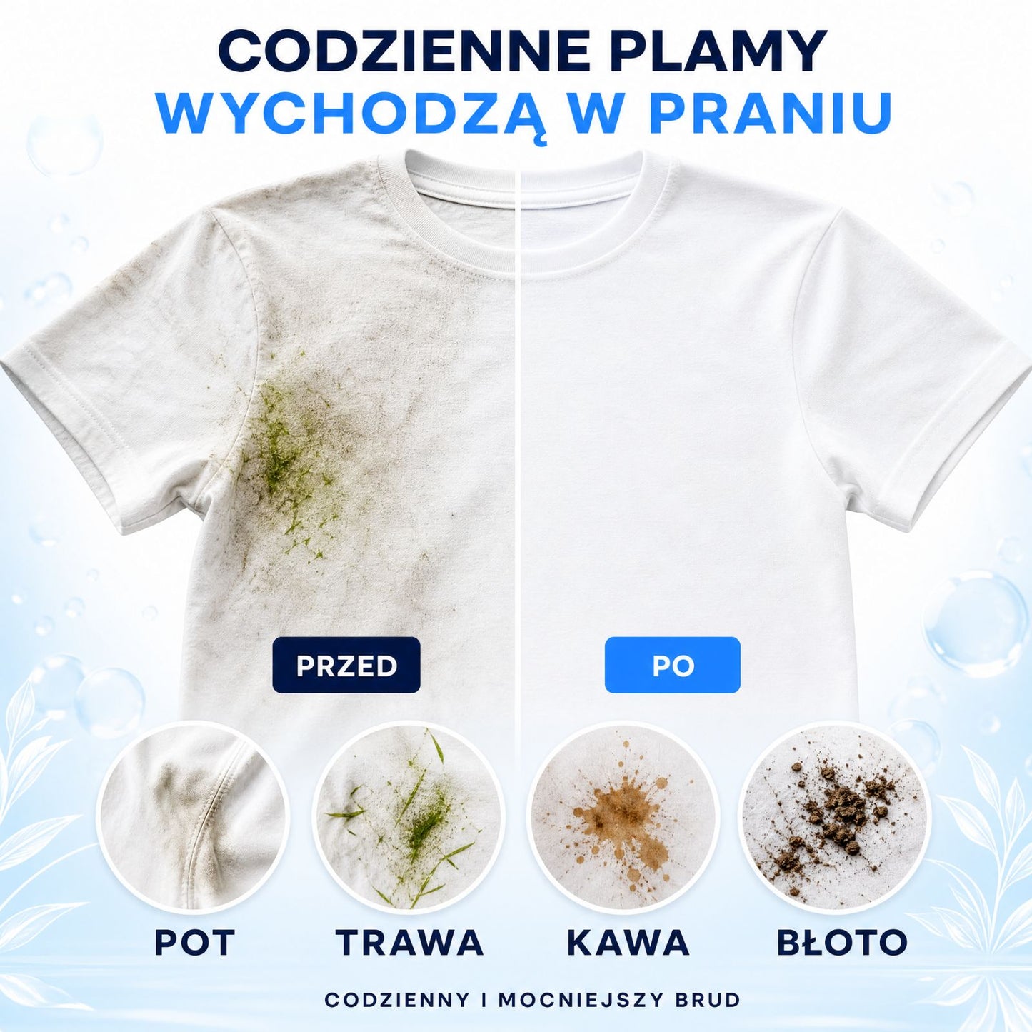 Listki piorące do prania Zenevo 40 szt