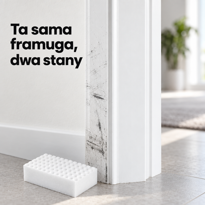 Magiczne gąbki z wypustkami - 10 sztuk