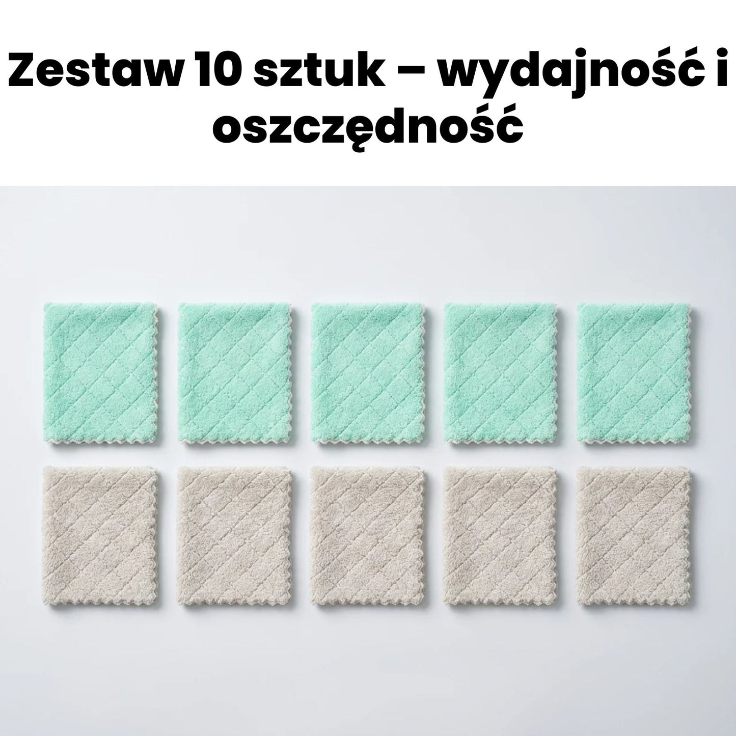 Magiczne ścierki ultrachłonne 10szt