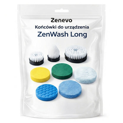 ZenWash Long - Zestaw dodatkowych końcówek