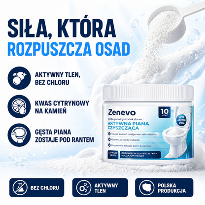 Aktywna Piana do czyszczenia WC Zenevo