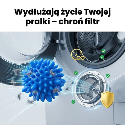 Kulki do prania zbierające sierść 10szt
