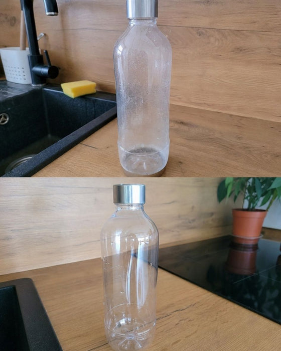 Ciemny nalot w rowkach nakrętki