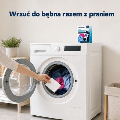 Chusteczki wyłapujące kolor do prania, 100 szt.