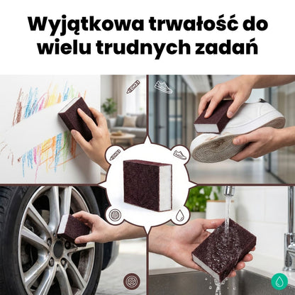 Gąbka do najtrudniejszych zabrudzeń 4szt