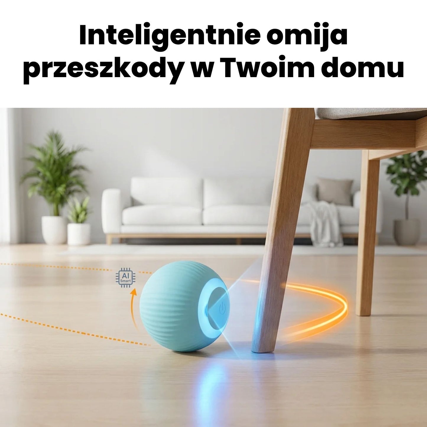 Uciekająca automatyczna piłka