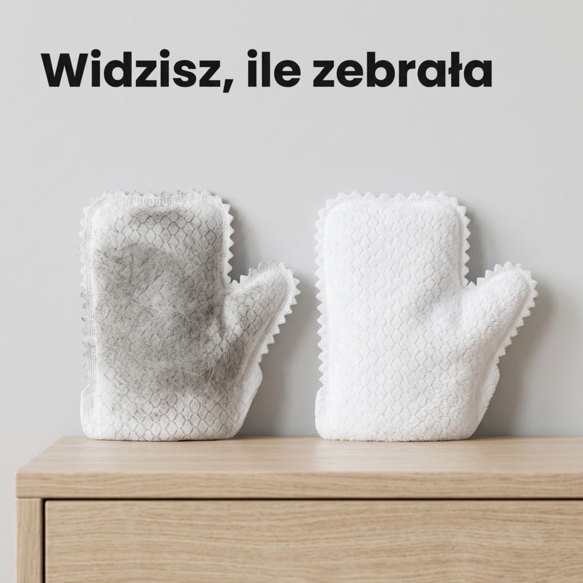 Rękawice z mikrofibry do kurzu - 10 sztuk