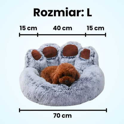 Ultramiękkie legowisko łapka misia