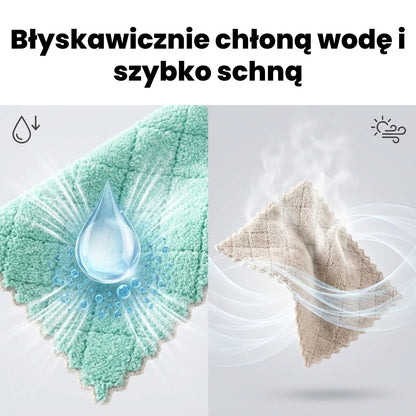 Magiczne ścierki ultrachłonne 10szt