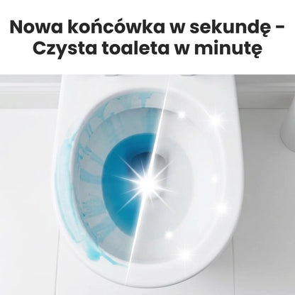 Clean Stick - Szczotka Do WC z Wymiennymi Końcówkami 16 szt