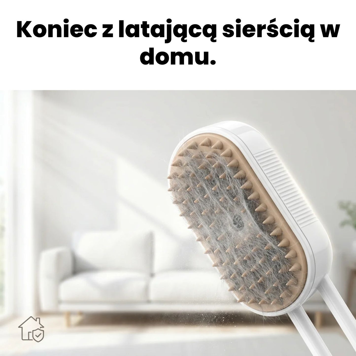 Pet Steamer - Szczotka z mgiełką do sierści
