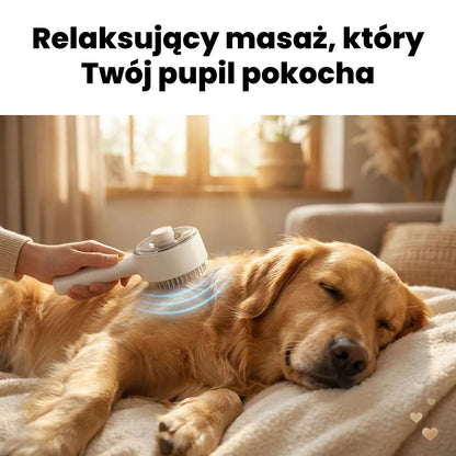 Pet Steamer Pro - Szczotka do sierści 3w1