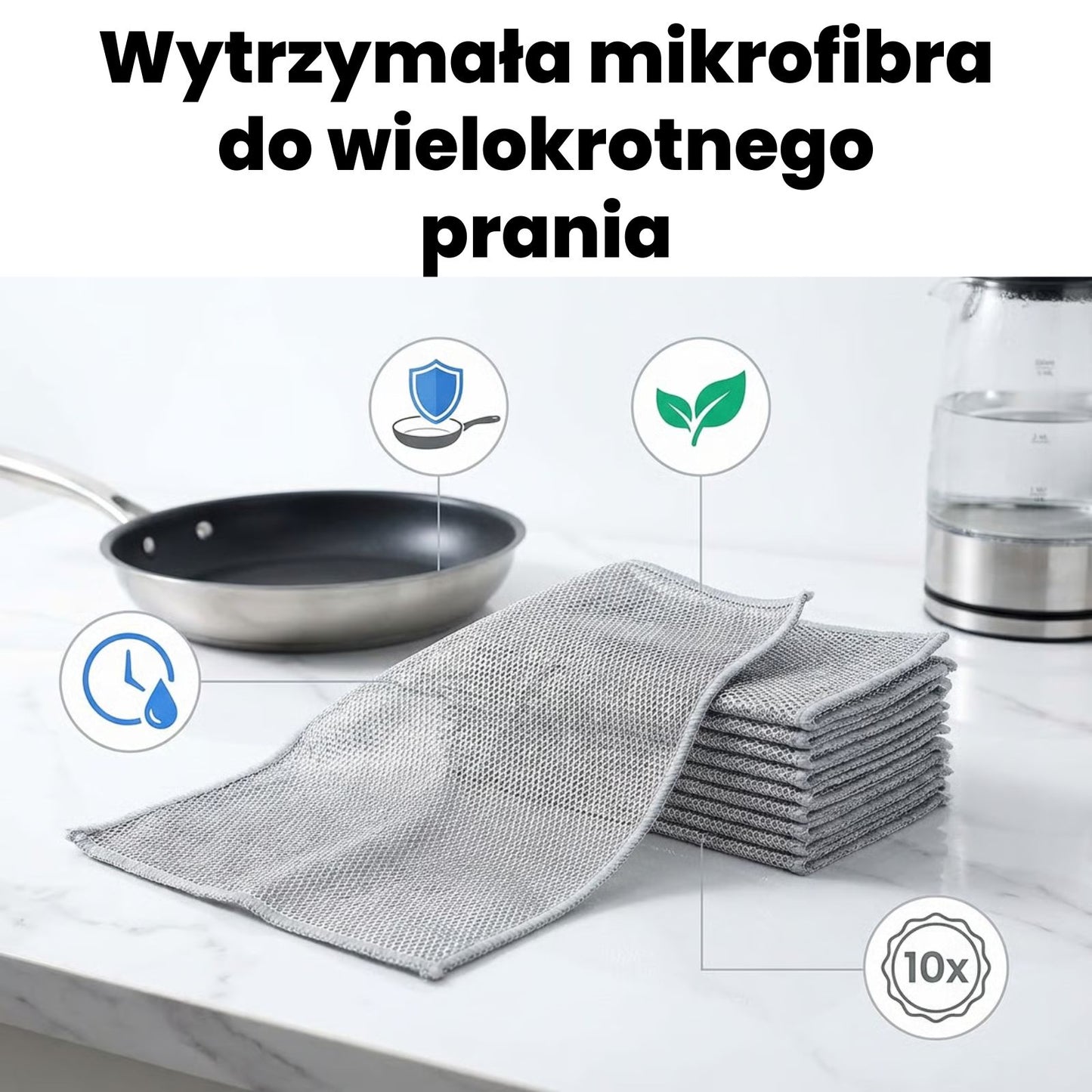 Ścierki Zenevo Puriso 10 szt