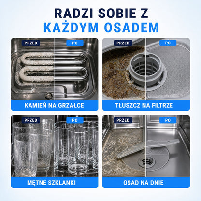 Tabletki do czyszczenia Zmywarki Zenevo - 20 szt