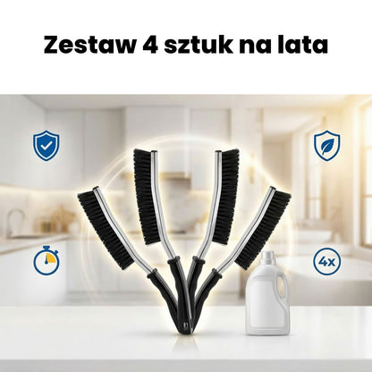Szczotka szczelinowa do czyszczenia 4szt