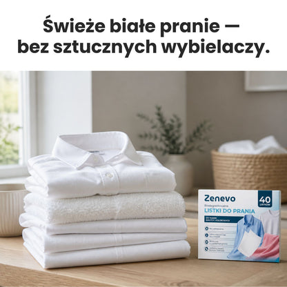 Listki piorące do prania Zenevo 40 szt