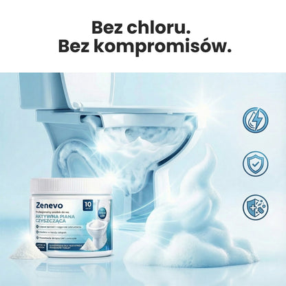 Aktywna Piana do czyszczenia WC Zenevo