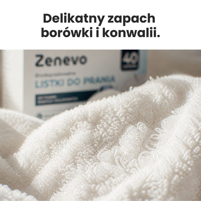 Listki piorące do prania Zenevo 40 szt