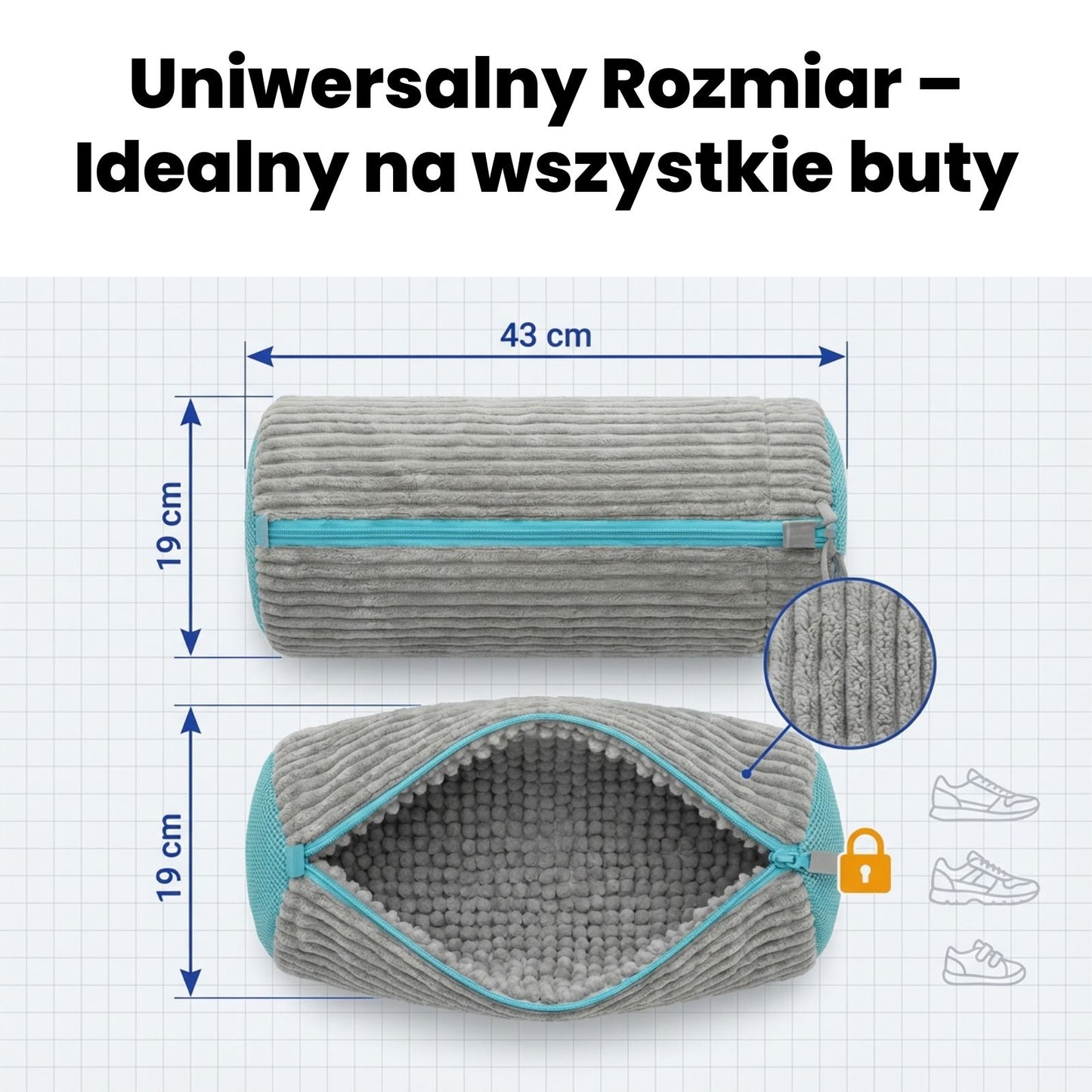 Worek do prania butów