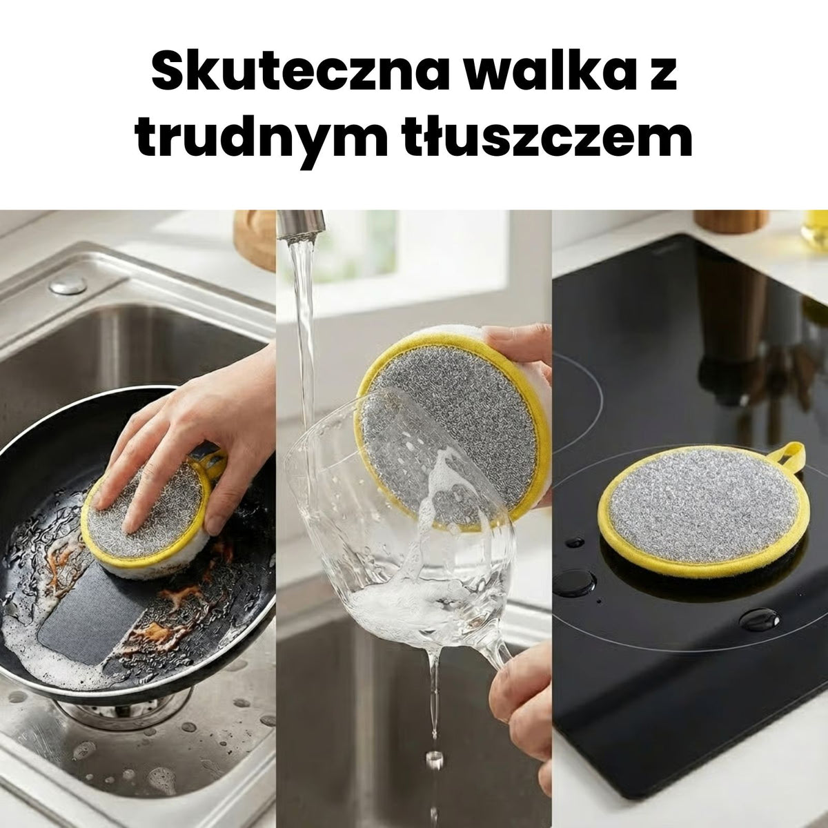 Gąbki Zenevo DuoClean 10szt