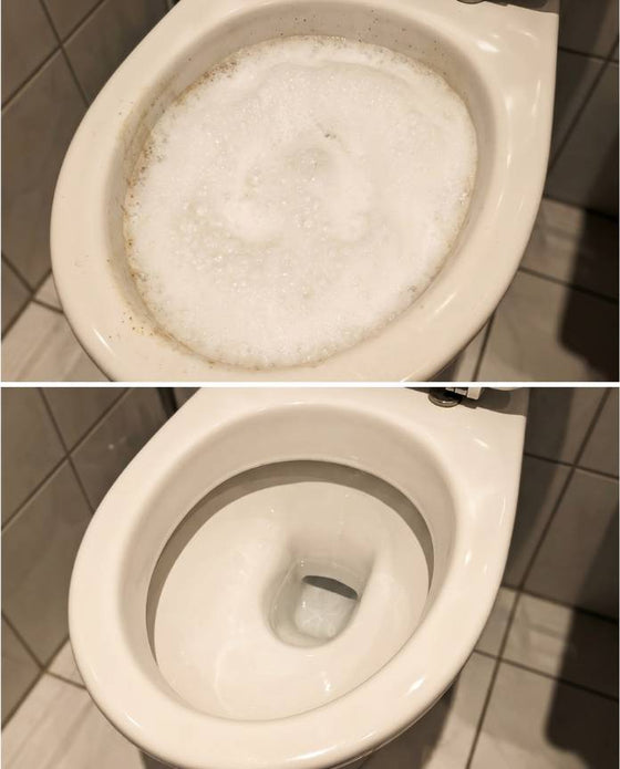 Aktywna piana Zenevo w muszli podczas działania