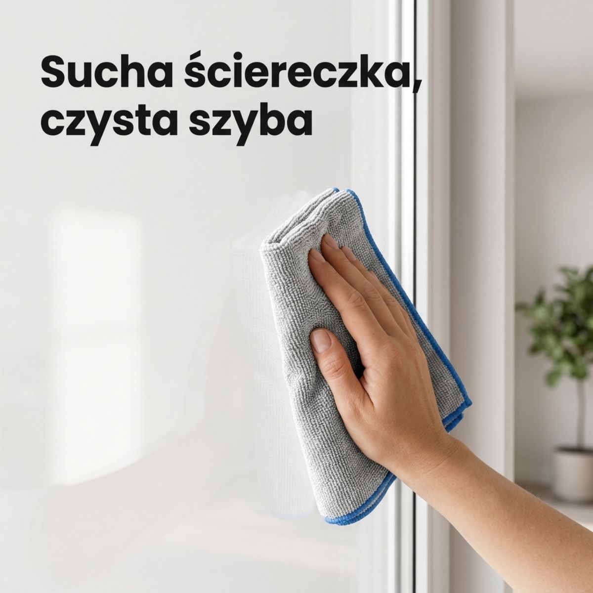 Magiczne ściereczki do szkła i luster - 4 sztuki 30x30 cm