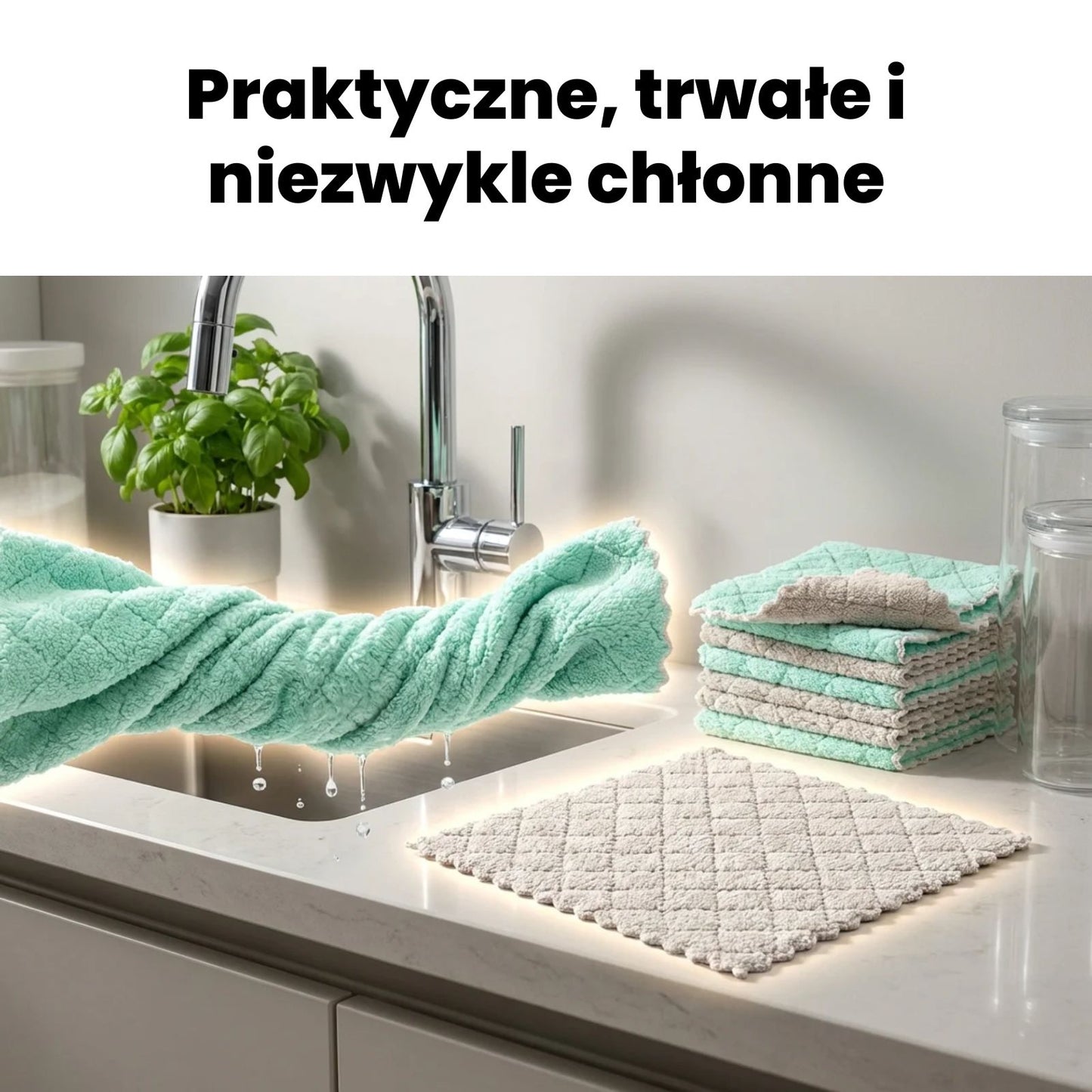 Magiczne ścierki ultrachłonne 10szt