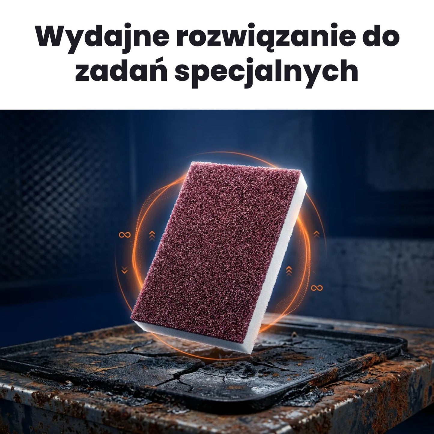 Gąbki do ciężkich zabrudzeń 10szt