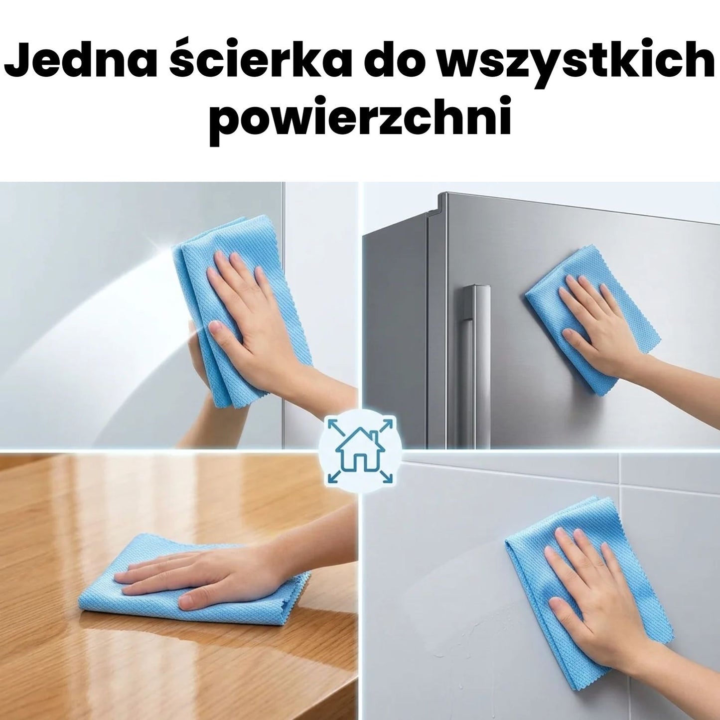 Magiczne ścierki uniwersalne 6szt 30x40cm