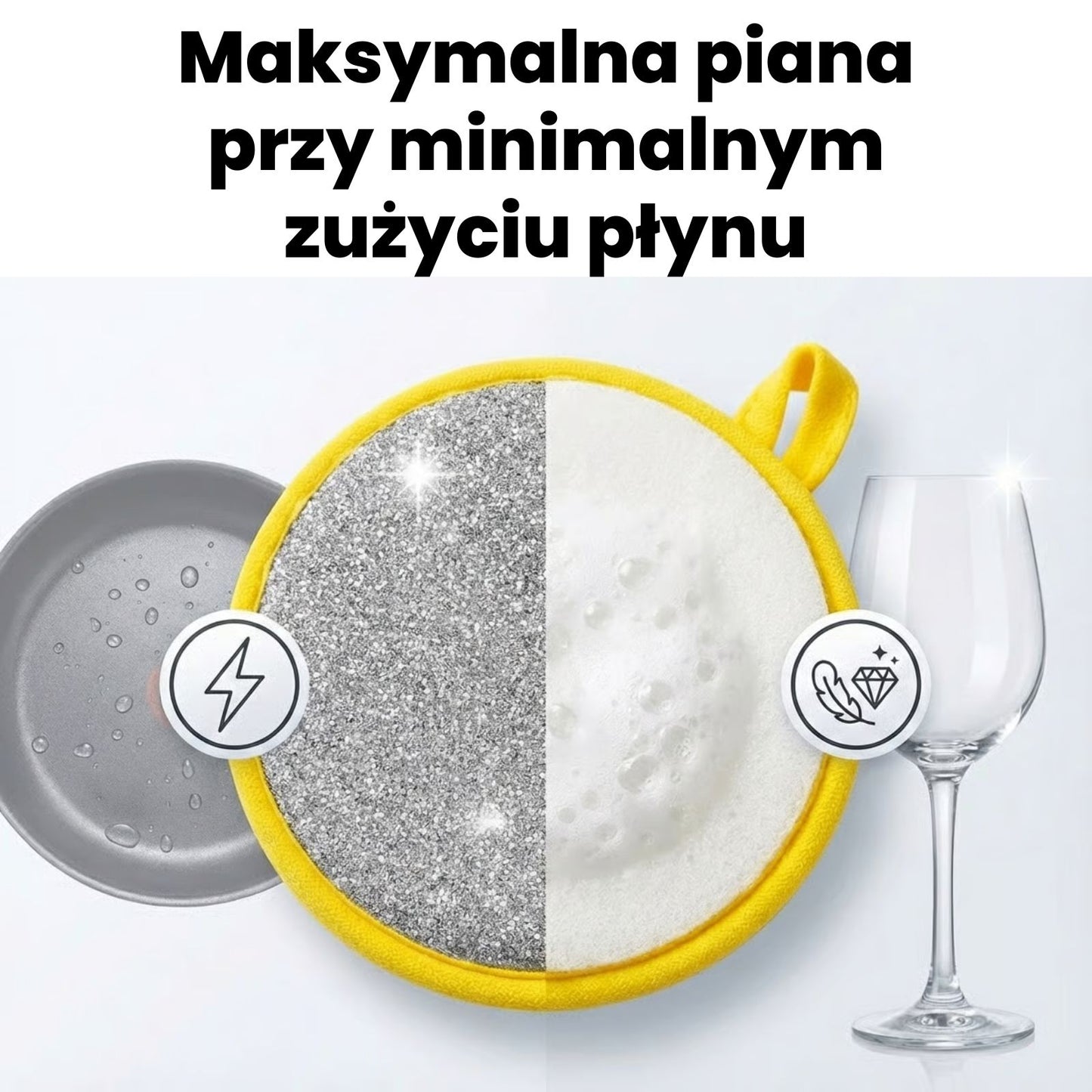 Gąbki Zenevo DuoClean 10szt